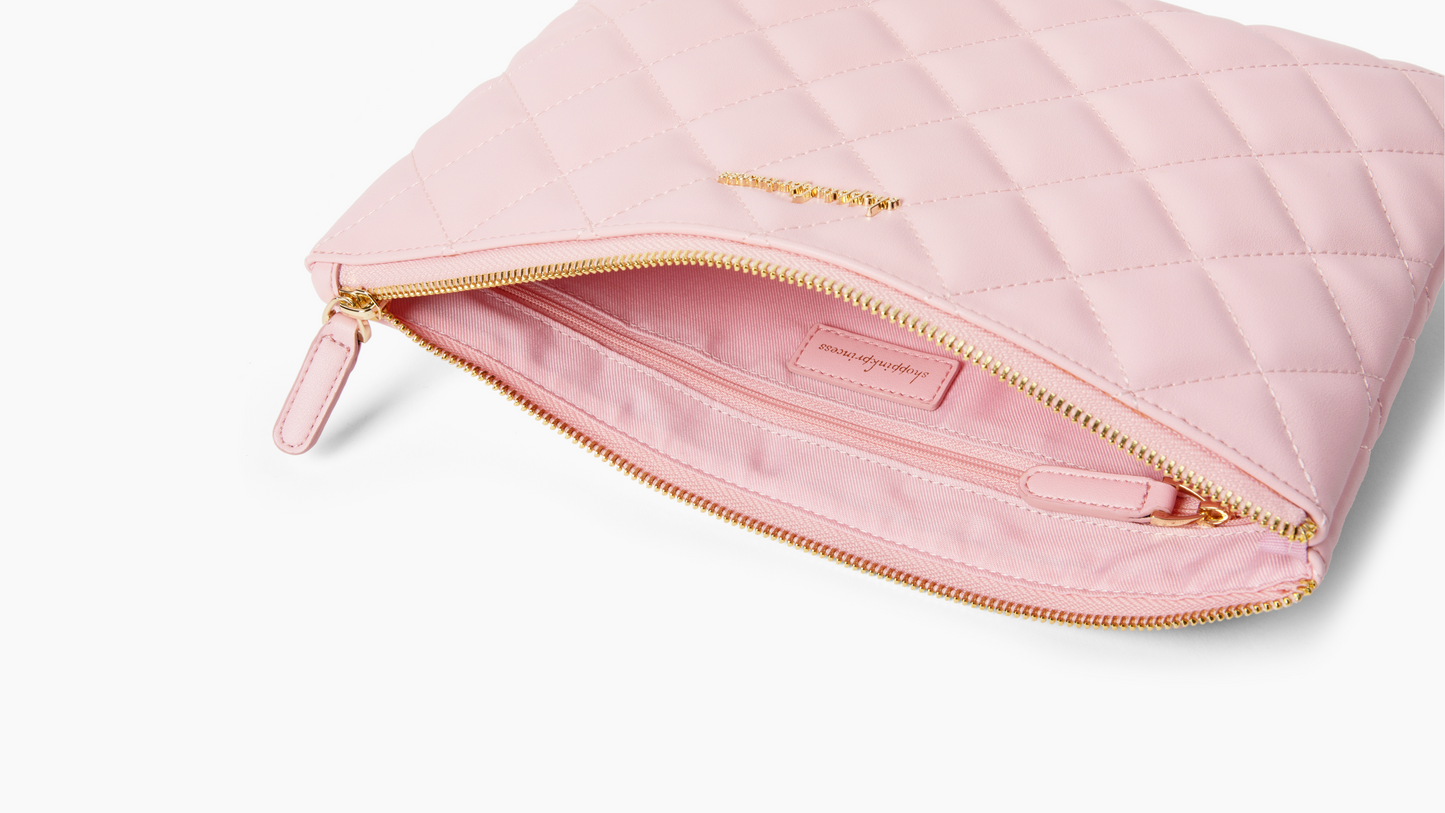 MEDIUM PINK PRINCESS DAILY POUCH - LEMONADE PINK