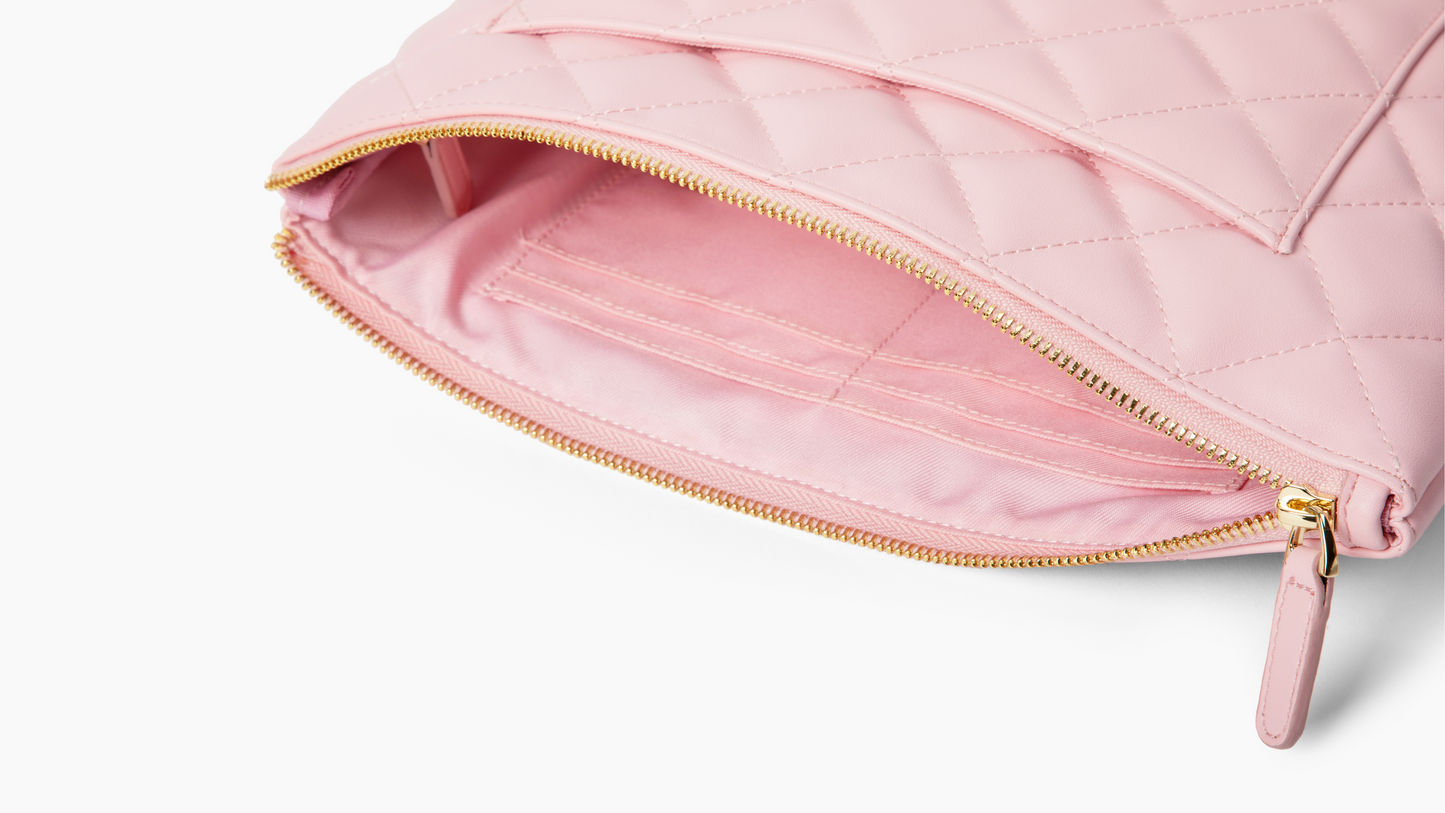 LARGE PINK PRINCESS DAILY POUCH - LIGHT PINK