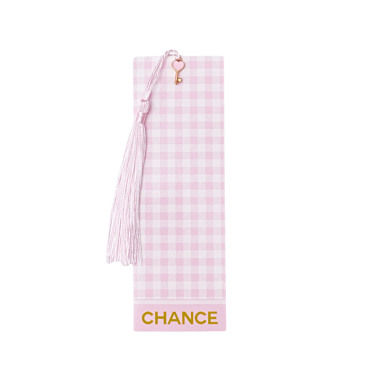 CHANCE TASSEL BOOKMARK WITH CHARM