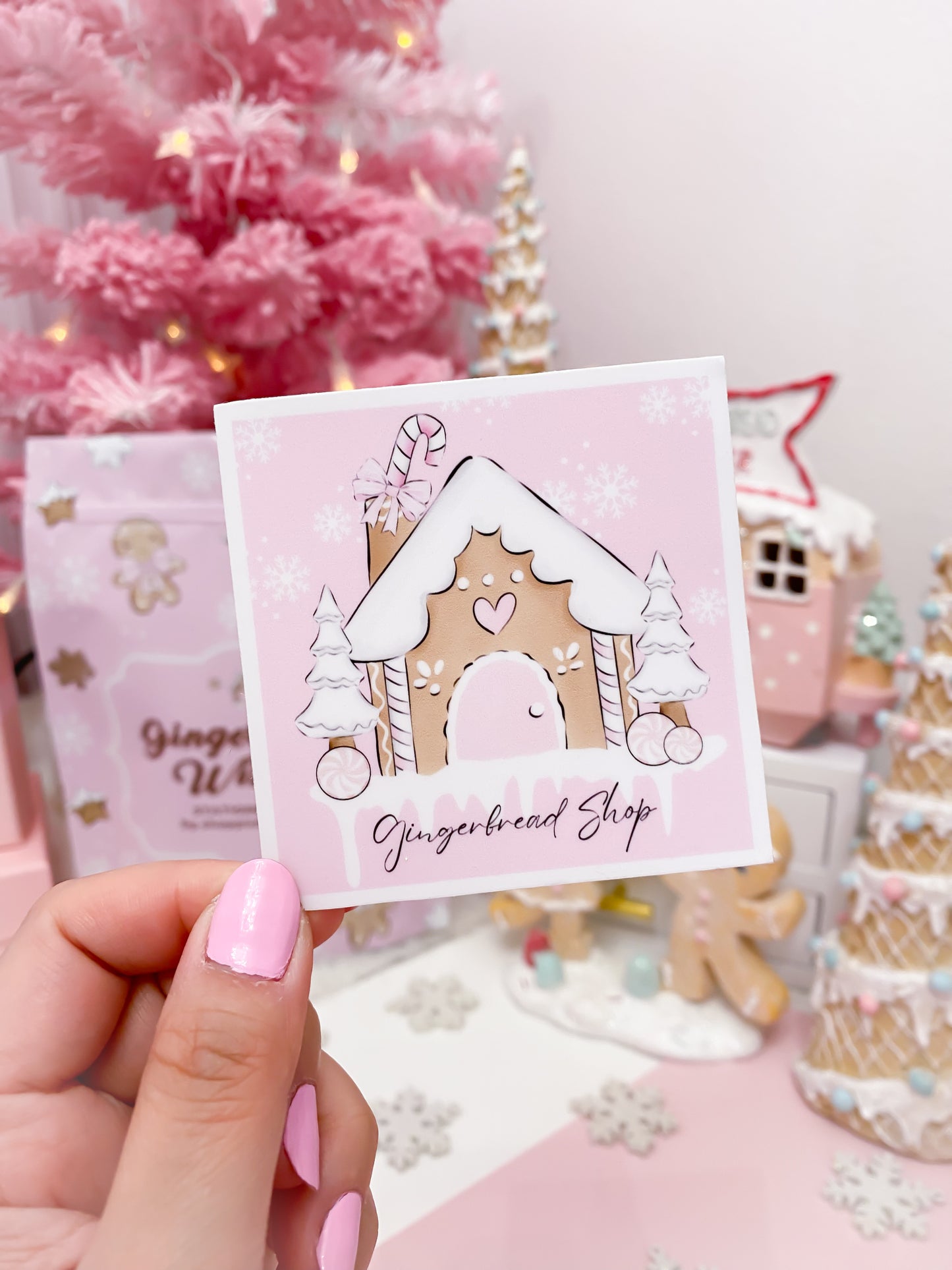 GINGERBREAD WISHES STATIONERY KIT