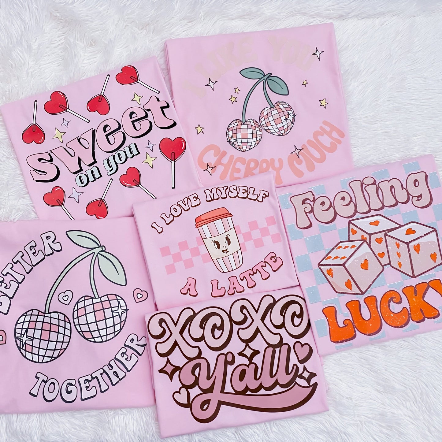 I LIKE YOU CHERRY MUCH T-SHIRT