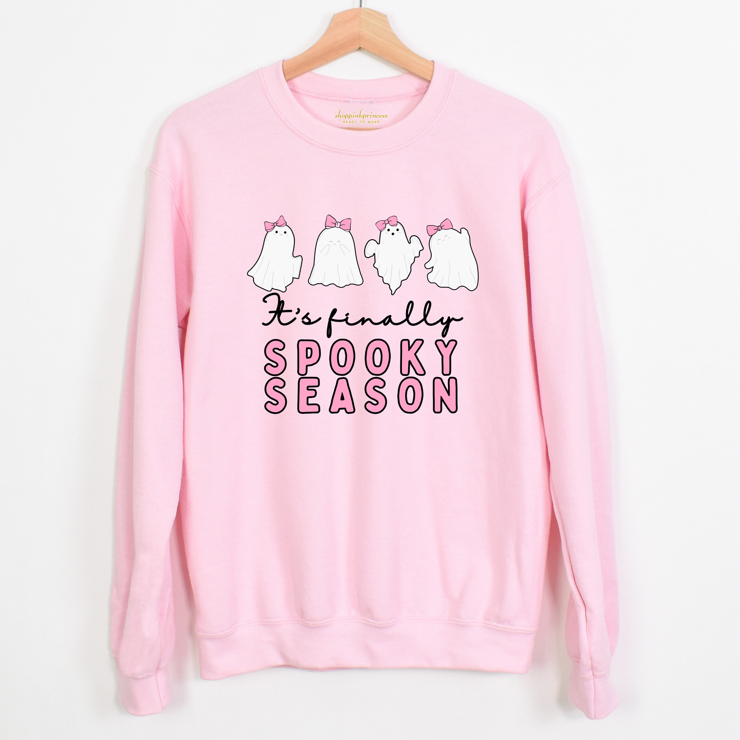IT'S FINALLY SPOOKY SEASON SWEATSHIRT