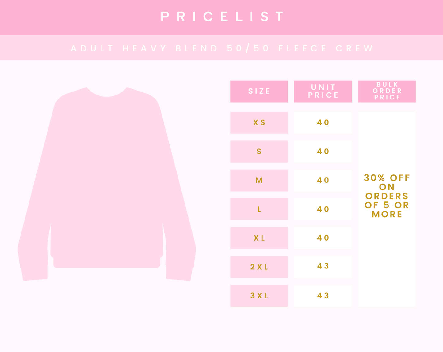 CUSTOM APPAREL SLOT RESERVATION