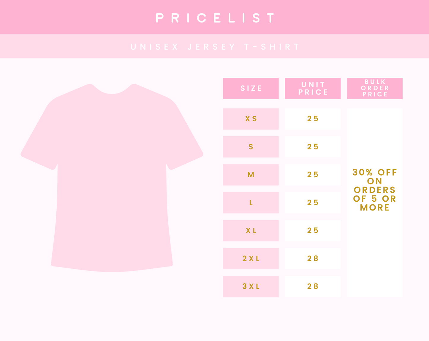 CUSTOM APPAREL SLOT RESERVATION