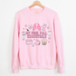 MY PINK FALL ESSENTIALS SWEATSHIRT