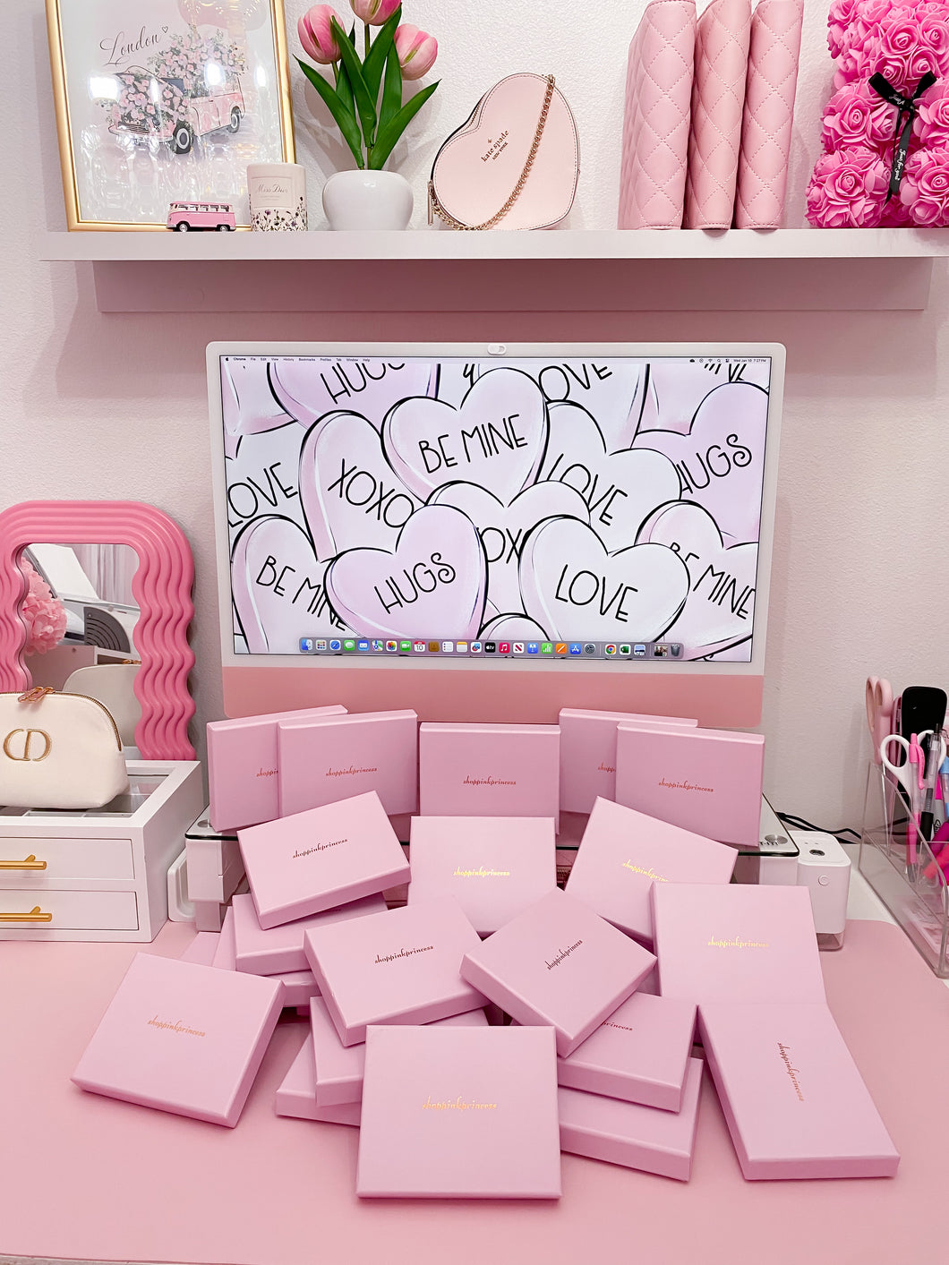 The Pink Princess Shop - All pink bedroomdreamy! 😍💕 #pink