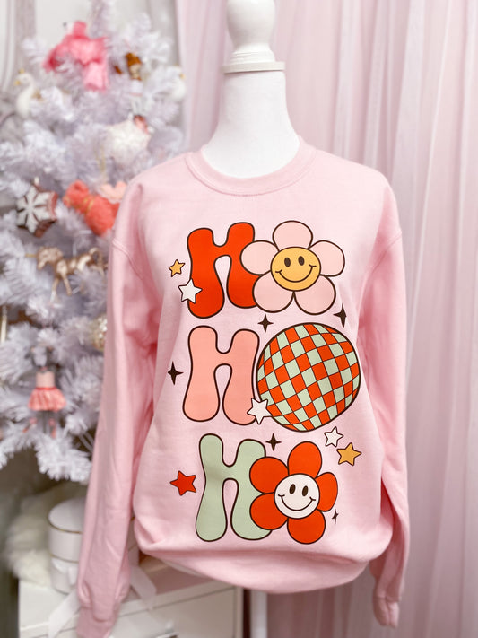 HO-HO-HO CREWNECK SWEATSHIRT