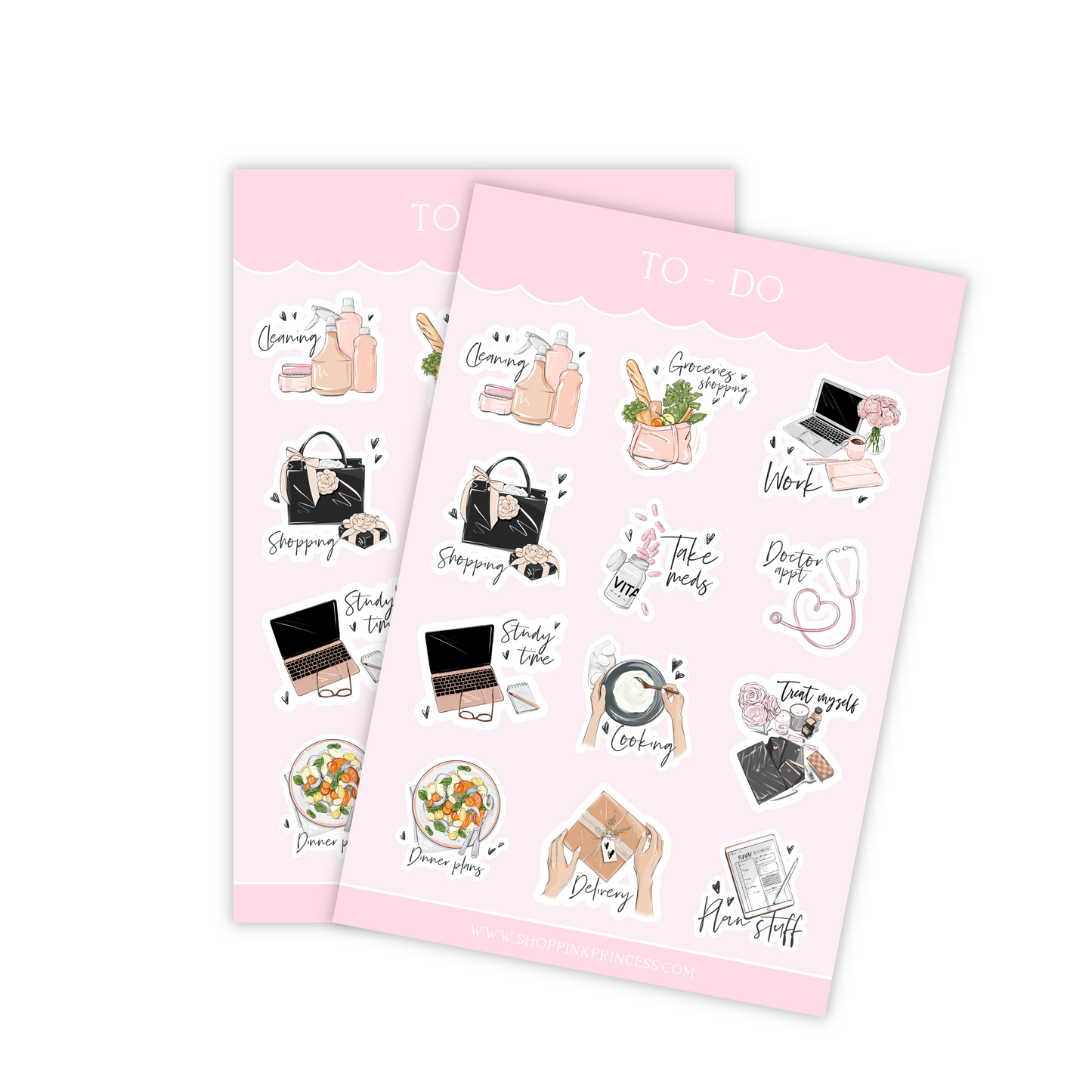 TO-DO DECO STICKER SHEETS